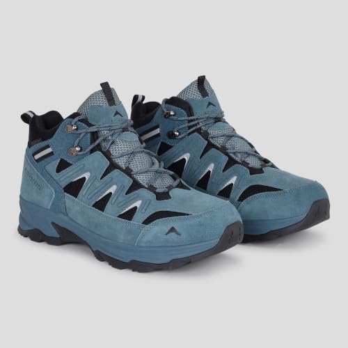 Image of Waterproof Hiking Shoes | Mid Ankle | Ultra-Grip Outsole | Synthetic Suede Upper | ET1118