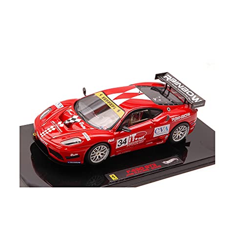 Hot Wheels Elite - Ferrari f430 gt3 jmb racing (W1193) escala 1/43