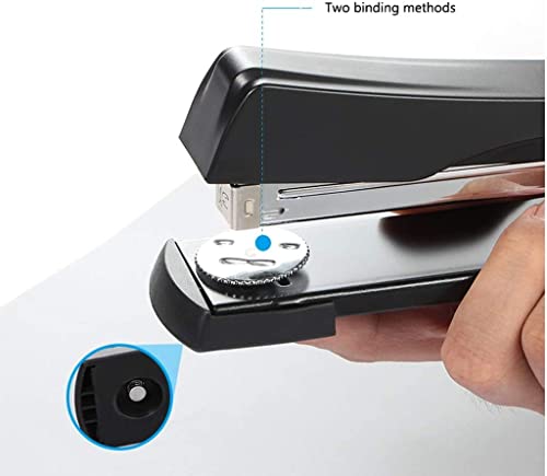 Stapler Long Reach Stapler,25 Sheet Capacity, Long Arm Standard Staplers For Booklet Or Book Binding Home Office Desk Stationery Office Supplies Stapler (Color : C) #TOP3