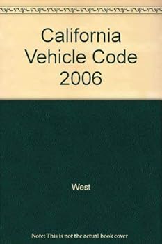 Paperback California Vehicle Code 2006 Book