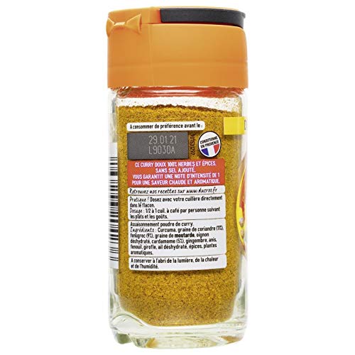 DUCROS – Curry Powder 42G – Lote de 4 – Envío gratis