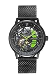 montre pierre lannier homme ceramique Montre automatique Paddock Noir