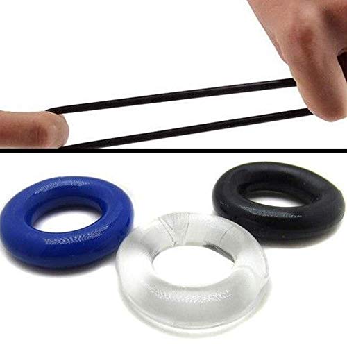 NABELI Çöçkring Cage çhästeté Homme élastique Double Couche Çöçk Ring Yoga Bracelet Anneau pěņis bdšmš Set côuple Cercle Cage çhästetée Bague en Silicone épais ZGY19