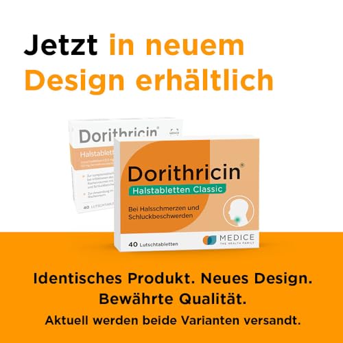 Halstabletten Dorithricin Classic 40 Lutschtabletten