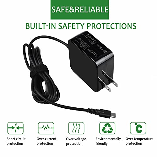 Cargador Adaptador USB-C 45W para Tablet Elite x2 1012 miniatura 2