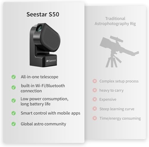 Compact Smart Digital Telescope for Beginners
