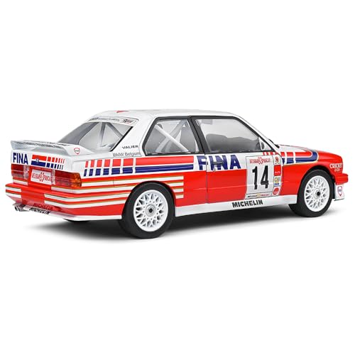 Modelo BMW E30 M3 1:18 Solido Blanco miniatura 5