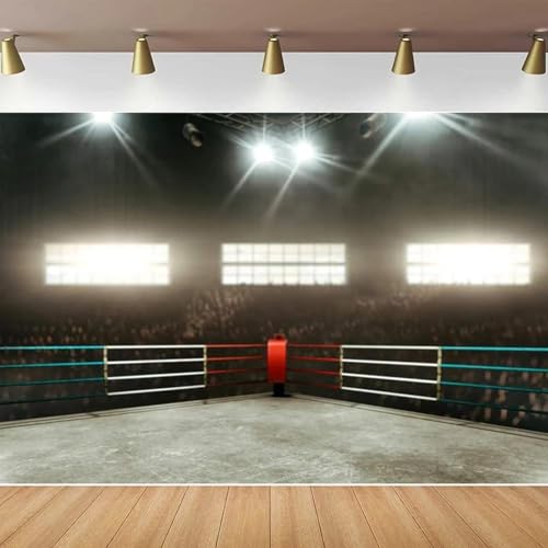 Fondo de fotografía de Arena de Combate de Boxeo, Fondo de Arena de Combate de Lucha Libre, Gimnasio de Boxeo, Gimnasio de Kung fu, decoración de Gimnasio, Pancarta y póster 350x240CM