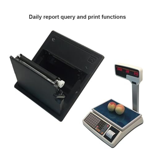 Báscula digital de 30 kg con caja registradora y software de punto de venta 5