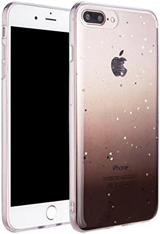 iPhone X Colorful Gradient Case, iPhone X Modern Case, Colorful Slim Case for iPhone X, Shock-Proof & Impact Resistant Protection, Flexible Soft TPU Cover for iPhone X (Gradient Colors) (Black)