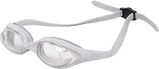 ARENA Unisex Adult Spider Swimming Goggles for Beginners Men and Women Fitness Swimming Anti Fog Non-Mirror Lens No Leak Seal