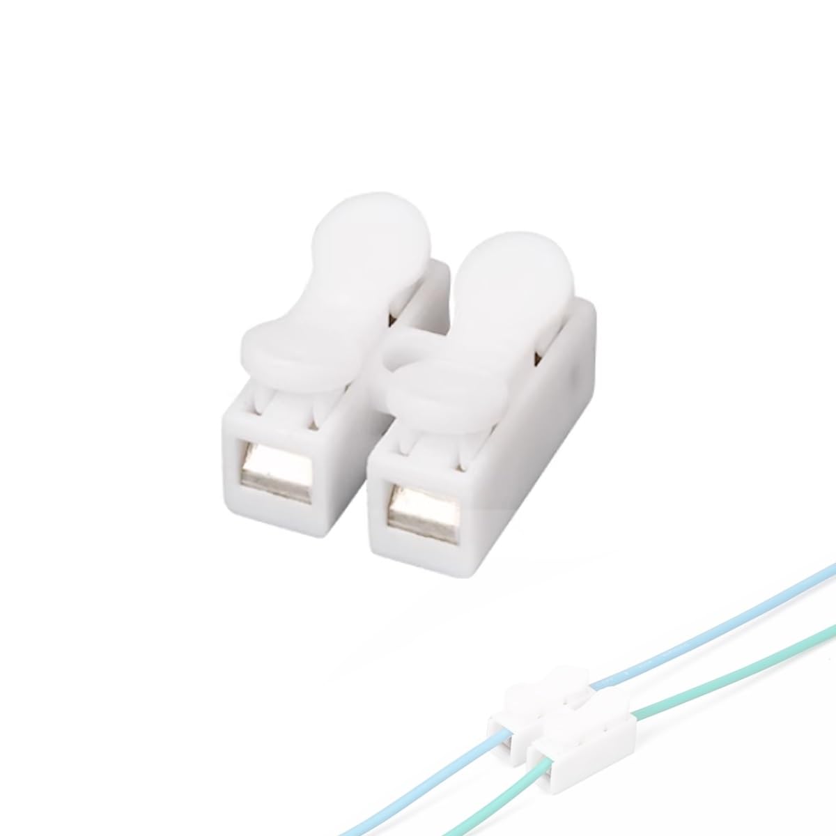 Kit Connettori Elettrici A Molla 160 Pezzi - Morsetti Twist, Giunzioni Rapide Per Cavi, Isolanti E Colorati, Portatili