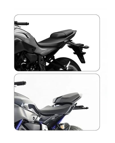 Moto spoiler couvercle de siège arrière passager MT-07 - 4