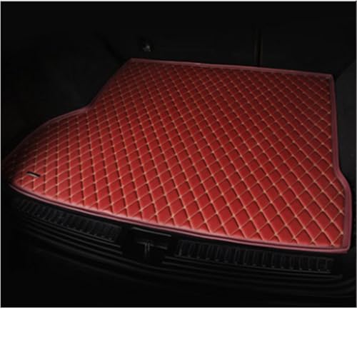 Tapis de coffre arrière Hyundai KONA sur mesure finition rouge