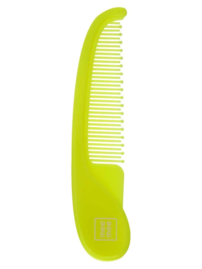 Mee Mee Soft Bristled Comb Set | BPA Free (Easy Grip, Pink Green) 2