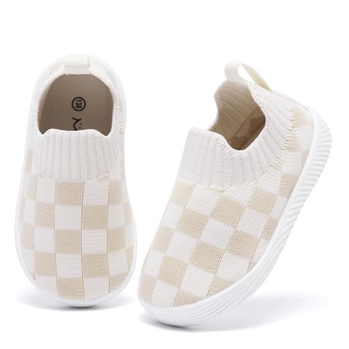 Image of MORENDL Baby Toddler Walking Socks Non-Slip Breathable Unisex Casual Sneakers