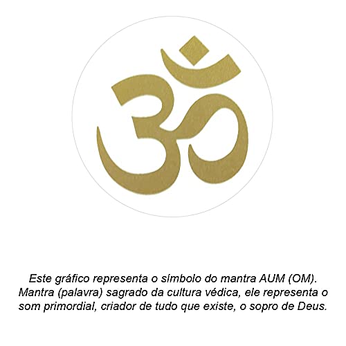 Adesivo Radiônico OM - Com 12 adesivos Diâmetro de 5 cm