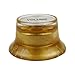 Musiclily Metric Top Hat Bell Knobs 2 Volume and 2 Tone Control Knobs Set for Epiphone Les Paul LP Electric Guitar Replacement, Gold with Silver Reflector (Set of 2T2V)