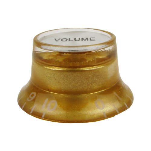 Musiclily Bouton de Potentiomètre Hat Doré, Boutons de Volume, Boutons de contrôle pour Gibson Les Paul Style de guitare… - Les Beatles, Paul McCartney, John Lennon, RIngo Starr, George Harrison Musiclily Bouton de Potentiomètre Hat Doré, Boutons de Volume, Boutons de contrôle pour Gibson Les Paul Style de guitare… – Image 4