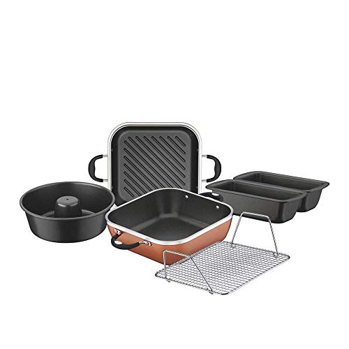 Kit Lyon 360 6Pcs Dourado - Sortidos De Utensilios Para Uso Domes...