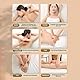 Zertylre Massagematte Elektrisch,mit 12 Vibrationsmotoren und Lendenwirbel + Nacken Beheizt GanzköRper-Massage-Kissen für Schmerzlinderung Kopf, Hals, Lendenwirbel, HüFte, Bein, RüCken-MassagegeräT