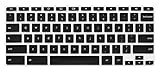 UHamn Keyboard Skin Compatible for HP Chromebook 11 G2/G3/G4/G5/ G6 EE Series & HP Chromebook x360 11.6' & HP Chromebook 14 G2 G3 G4 14-ak 14-ca 14-db 14-X Series (Not fit HP Chromebook G5 EE) - Black