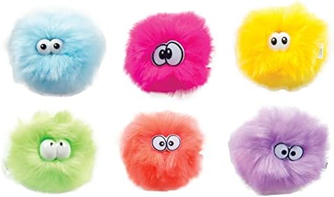 ToyPlaya Furry Face Locker Buddies 6X pcs Random Mix Colors