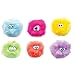 ToyPlaya Furry Face Locker Buddies (6X pcs Random Mix Colors)