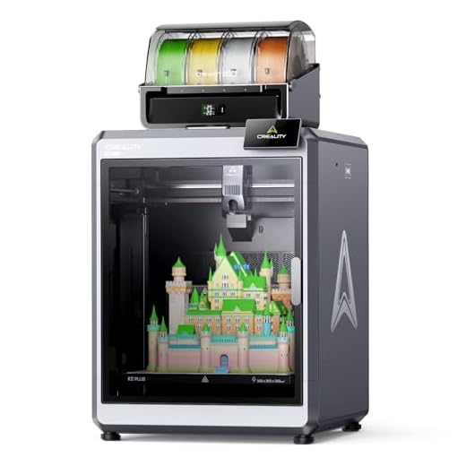 ⚡ Creality K2 Plus Combo 3D Printer, Multi Color Printing with New CFS, Max 600mm/s Printing Speed, Full-auto Leveling, Next-Gen Direct Drive Extruder, Dual Al Camera, Build Volume 350 * 350 * 350mm