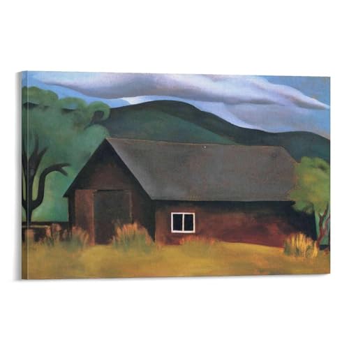 Georgia O'Keeffe My Shanti impression sur toile deco 40x60cm