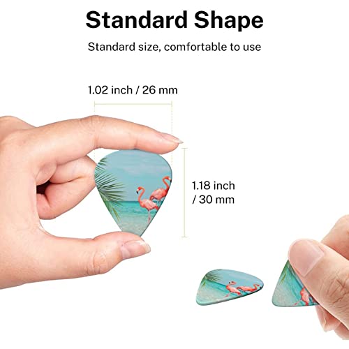 Flamingo In Water Lot de 6 médiators pour guitare acoustique, guitare électrique, basse, ukulélé – fins, moyens et épais… - Les Beatles, Paul McCartney, John Lennon, RIngo Starr, George Harrison Flamingo In Water Lot de 6 médiators pour guitare acoustique, guitare électrique, basse, ukulélé – fins, moyens et épais… – Image 8