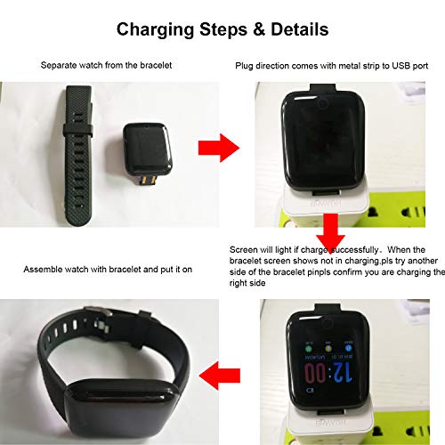 MATEYOU IP67 Fitness Tracker Fitness Tracker