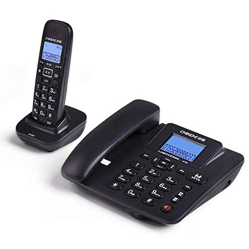 Schnurgebundene und schnurlose Belästigung Anrufblock Combo Telefon Kit Telefon für zu Hause Küche Hotel Büro Drucktastentelefon