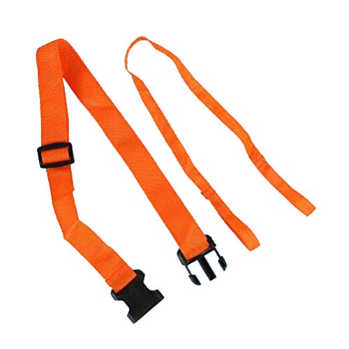 LIOOBO Deportes acuáticos Cinturón de Seguridad Uso de Emergencia Lifebuoy Tracción Cuerda Flotador Boya Lifebuoy Cinturón de Seguridad (Naranja)