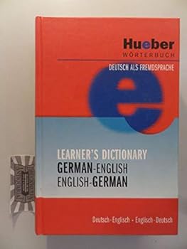 Hardcover Hueber Dictionaries and Study-AIDS: Hueber Learner's Dictionary - German-English/English-German (German Edition) Book