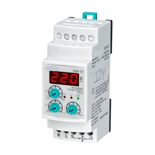 Relé DGK-01 monofásico de protección contra sobretensión digital 220V CA