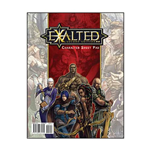 Exalted: Character Sheets view 2