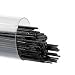 Glass Beadmaking Supplies - 1/2 mm (.5) Stiff Black Opal Stringers COE 90