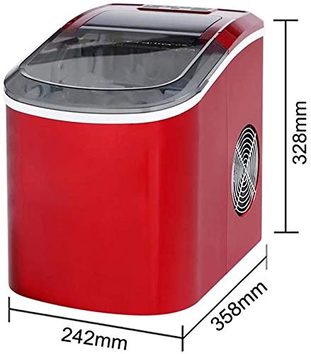 MHGD Eismaschine, Arbeitsplatte, Macht 15 kg EIS in 24 Stunden, Eiswürfel fertig in 8 Minuten, kompakte und leichte… – Bild 3