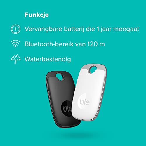 Tile Pro (2022) Bluetooth-sleutelzoeker, 2-pack, bereik 120 m, inclusief community-zoekfunctie, iOS- en Android-app… - Image 7