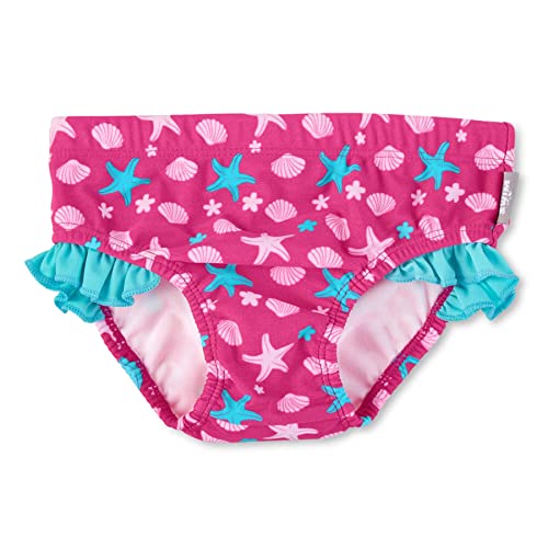 Sterntaler Baby - Mädchen zwembroek Sealife Badehose, Magenta 745, 92 EU