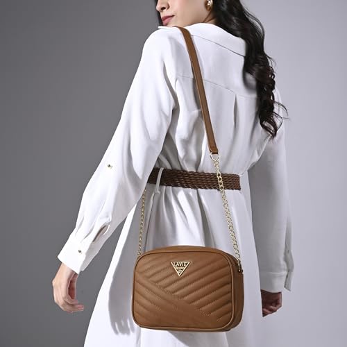 Image of Lavie Signature Dallas Woman's Box Crossbody Sling Bag | Ladies Purse Handbag | Gift for Women