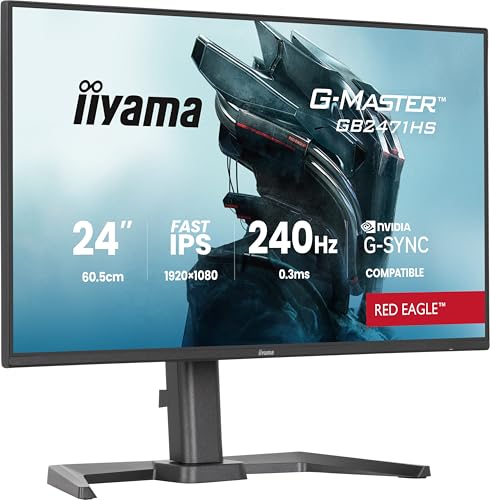 iiyama GB2471HS-B1-23.8" IPS, 1920x1080/240Hz, 2H1DP, Has