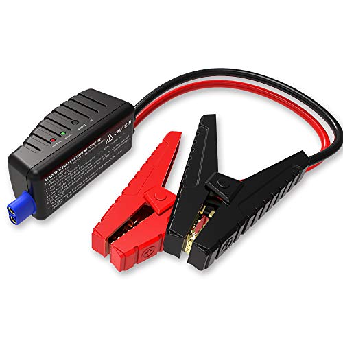 GOOLOO Car Jump Starter Cable Intelligent Booster Terminal with Clamps for GOOLOO Jump Starter (Only for GP37-Plus) - Black/Red