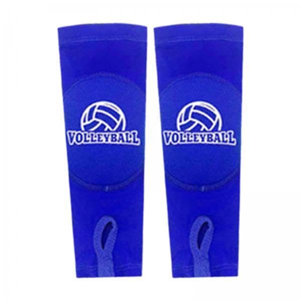 Volleyball Arm Sleeve Gloves | Compression Arm Guard for Running, Basketball & Work | Nylon Spandex Fabric for Lightweight & Breathable Support | 5x2 Pack Blue for Men & Women-image-16