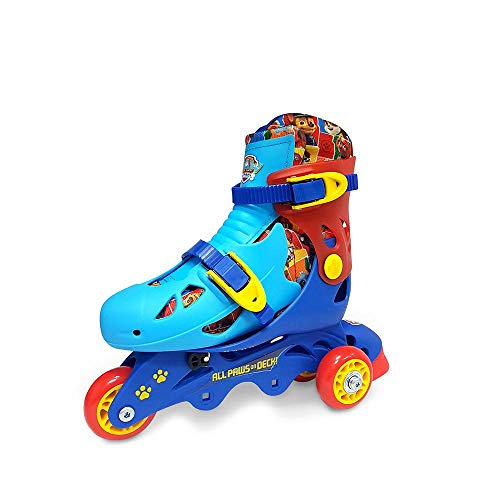 Patins 3 Rodas Patrulha Canina Ajustável 29 a 32 C/acessórios