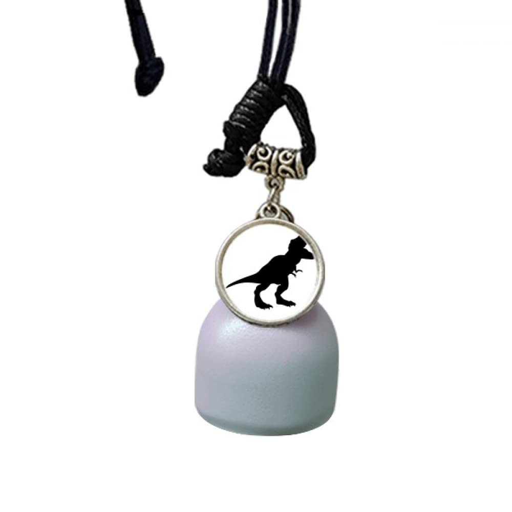 Campana de viento de dinosaurio tiranosaurio rex para adorno de coche