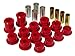 Prothane (7-228) 84-96 Chevy Corvette Front Control Arm Bushings - Red