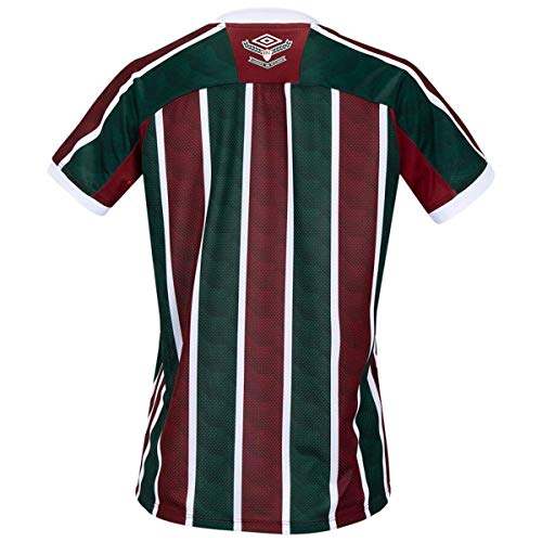 Camisa Umbro Fluminense Juvenil Oficial 1 2020 - Torcedor (10 Anos)