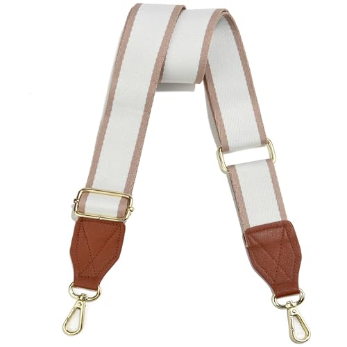 Image of Purse Strap,1.5 inch Leather End Shoulder Strap Adjustable Replacement,Retro Multi-Pattern Crossbody Bag Straps